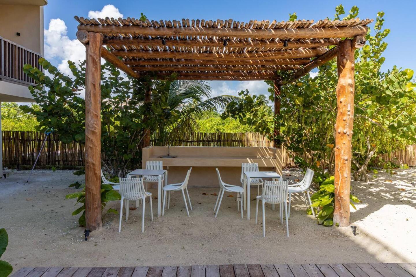 Beautiful Ocean View Penthouse With Private Pool -C301 Hotel Isla Holbox ภายนอก รูปภาพ