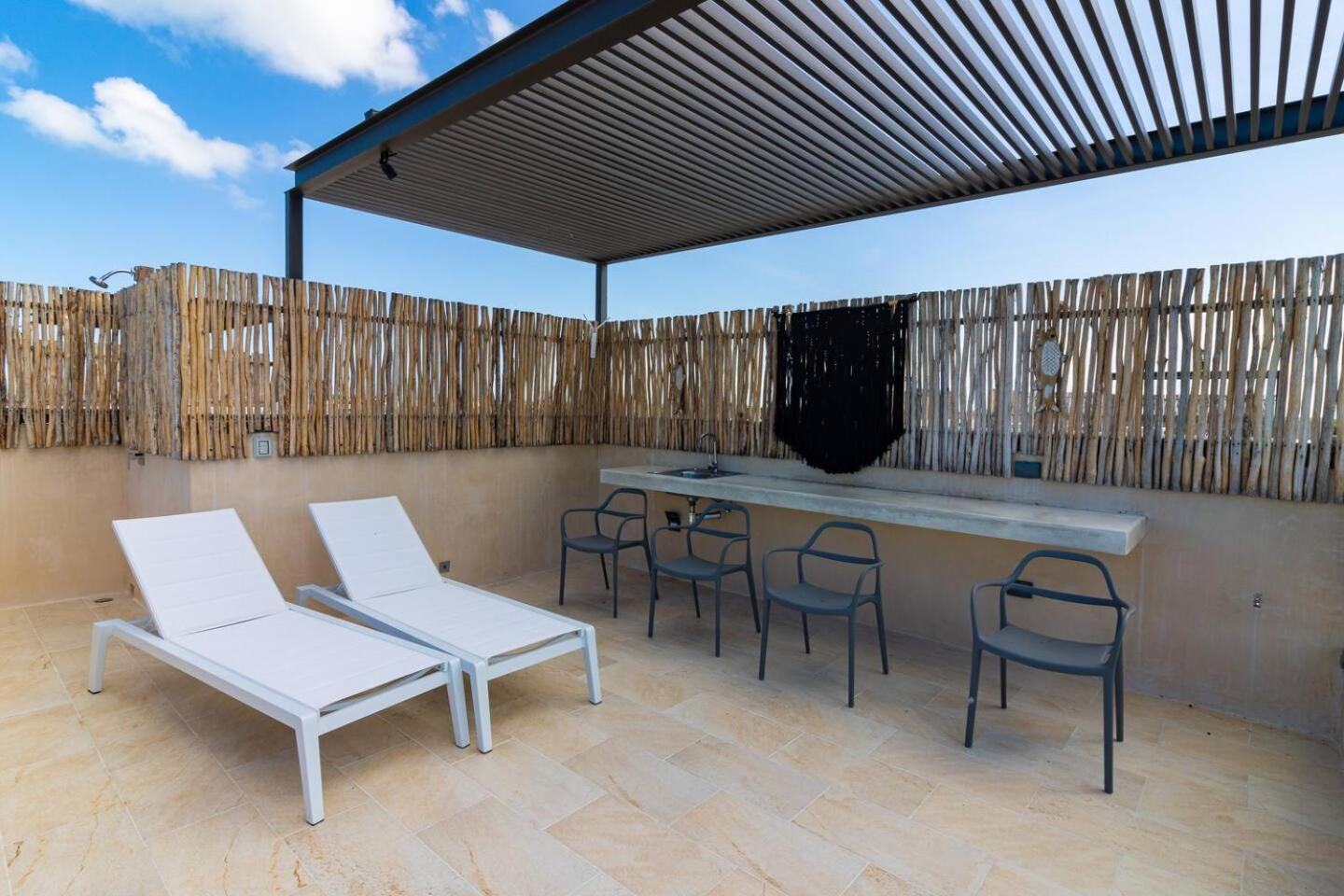 Beautiful Ocean View Penthouse With Private Pool -C301 Hotel Isla Holbox ภายนอก รูปภาพ
